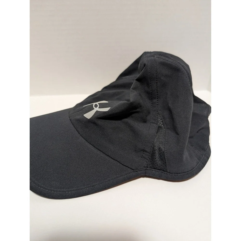 Under Armour Men's Black Adjustable Athletic‎ Hat Running Cap UA Logo Sports